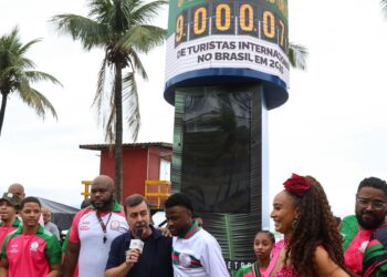 Brasil tem recorde de 9 milhões de turistas internacionais em 2025