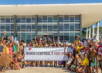 Indígenas promovem mobilização em todo o país contra marco temporal