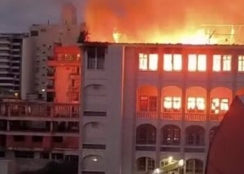 Colégio Marista, em Santa Maria (RS), é atingido por incêndio