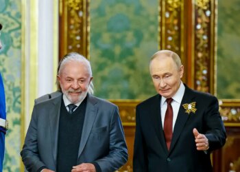 Lula conversa com Putin sobre Venezuela pós ataques dos EUA