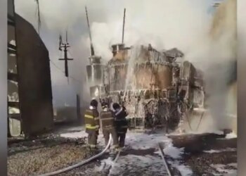 Incêndio atinge subestação de energia em Embu-Guaçu