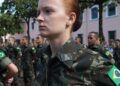 Exército inicia no Rio incorporação da 1ª turma de mulheres recrutas