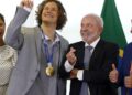 Lula recebe Lucas Pinheiro, medalha de ouro nos Jogos de Inverno