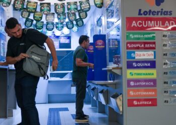 Mega-sena acumula novamente e prêmio principal vai para R$ 145 milhões