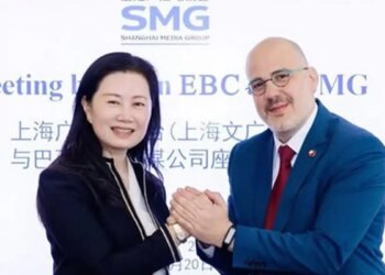 EBC fecha parceria com Shangai Media Group