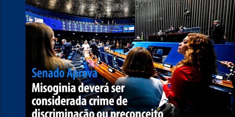 Misoginia será crime de discriminação ou preconceito — Senado Notícias