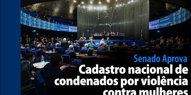Cadastro nacional de condenados por violência contra mulheres — Senado Notícias