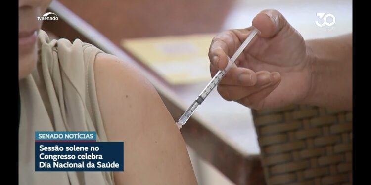Sessão solene marca o Dia Nacional da Saúde — Senado Notícias