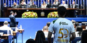 Sessão especial destaca compromisso social do Hospital Dom Orione — Senado Notícias