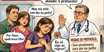 Opinião  – A idiotice que mata: quando o protocolo vira desculpa para a omissão