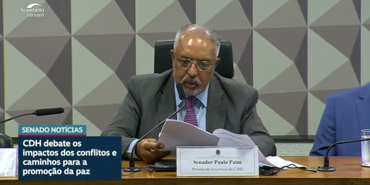 Vídeo: Debate na CDH reforça importância de ações concretas para manutenção da paz