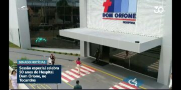 Vídeo: Sessão do Senado homenageou Hospital Dom Orione, do Tocantins