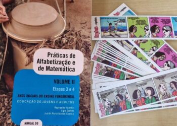 Quadrinhos viram ferramenta de conscientização social na EJA