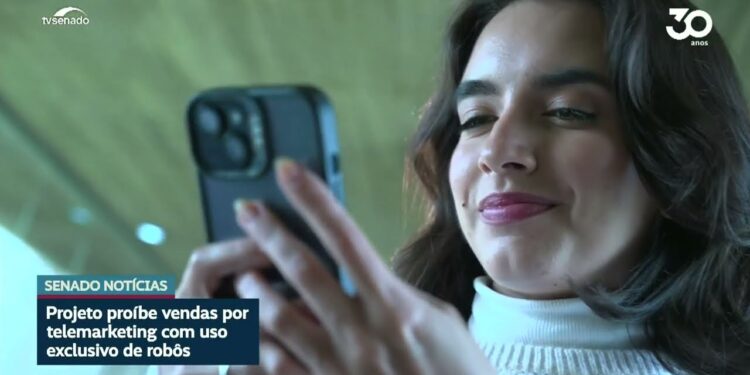 Chamadas de telemarketing com uso exclusivo de robôs podem ser proibidas — Senado Notícias