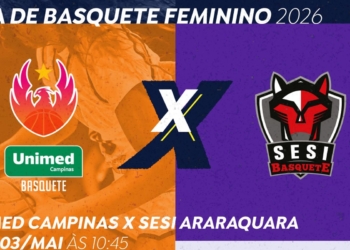 TV Brasil transmite Unimed Campinas e Sesi Araraquara neste domingo