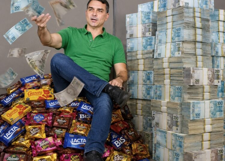 Flávio teria juntado R$ 600 milhões em oito anos; patrimônio era de R$ 1,7 milhão