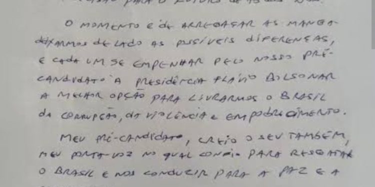 Opinião  – A própria carta explica a intenção