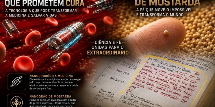 Nanorobôs ao molho mostarda da fé cristã