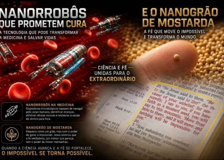 Nanorobôs ao molho mostarda da fé cristã