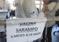Mais de 795 mil vacinas contra o sarampo foram aplicadas em São Paulo